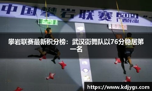 攀岩联赛最新积分榜：武汉街舞队以76分稳居第一名